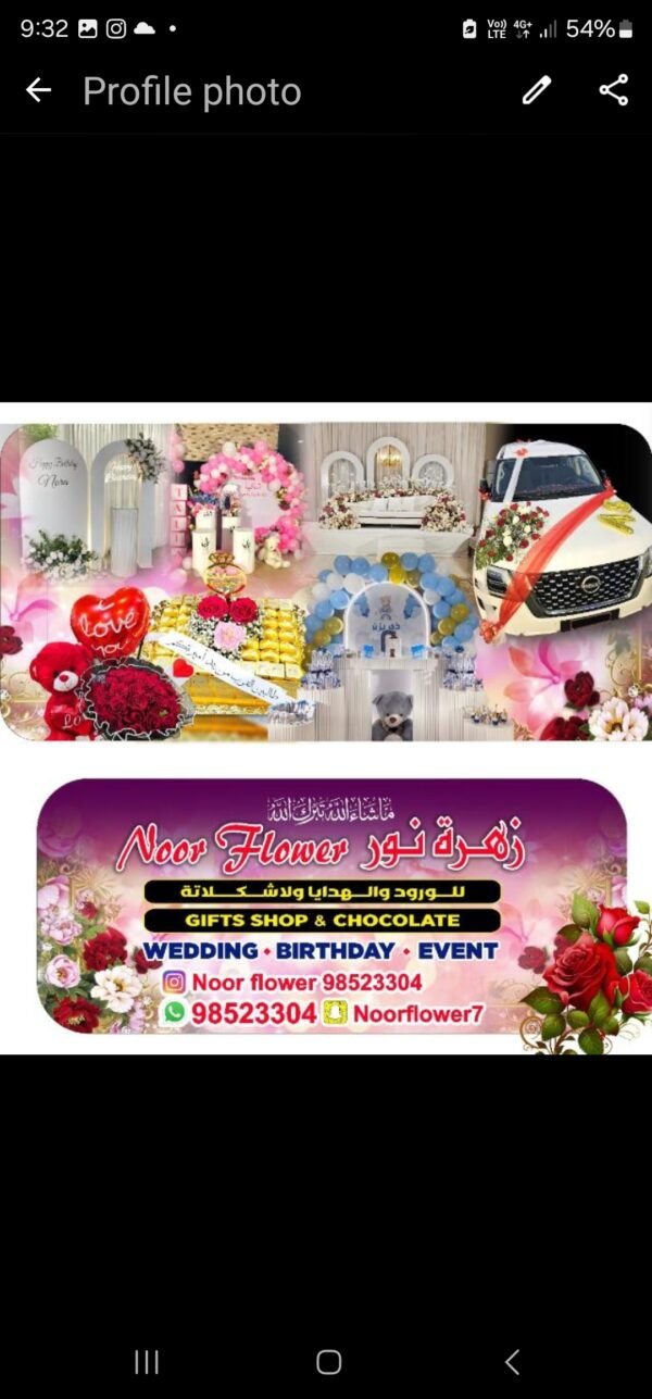 Gift birthday wedding events